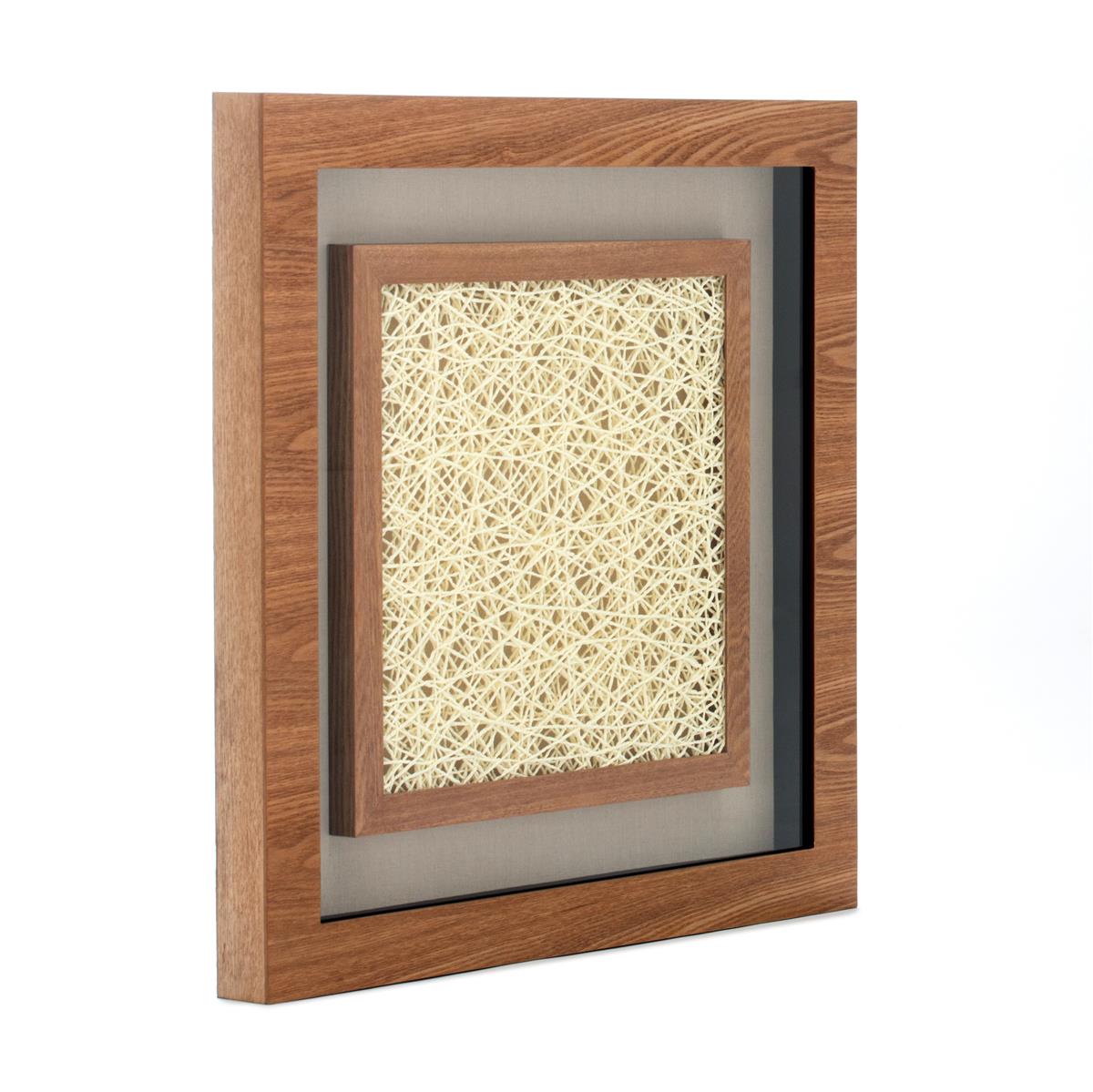 Bilder Holzkunst Carré III 60cm x 60cm