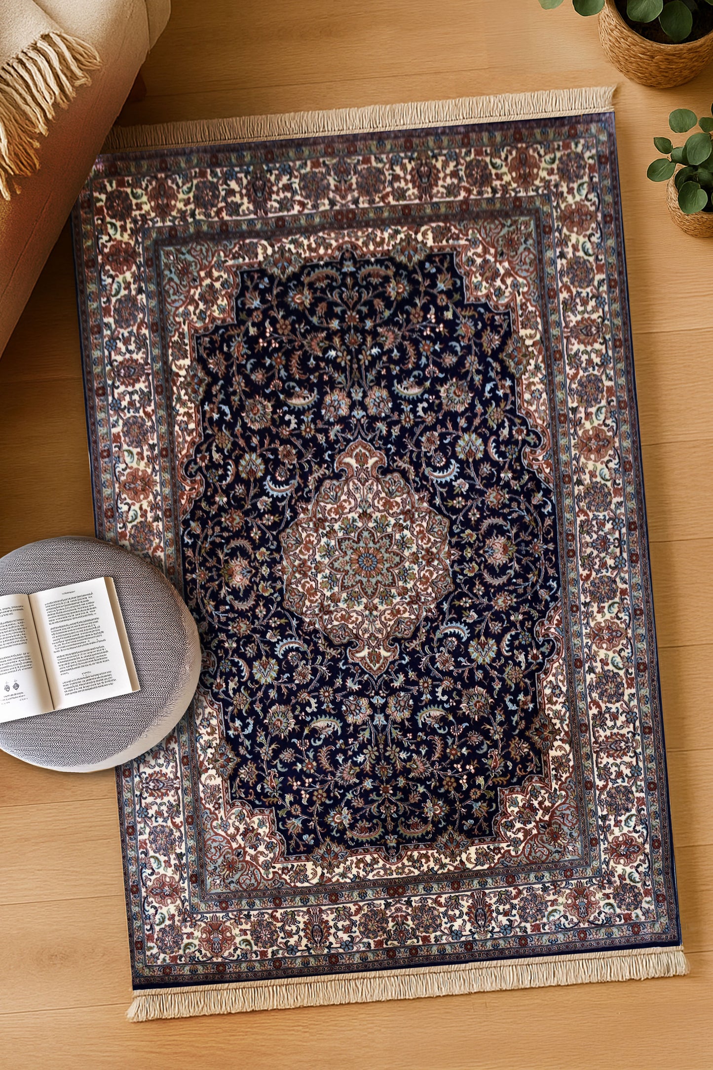 Kashan 12381 Multi 155cm x 223cm (B.No. 317)