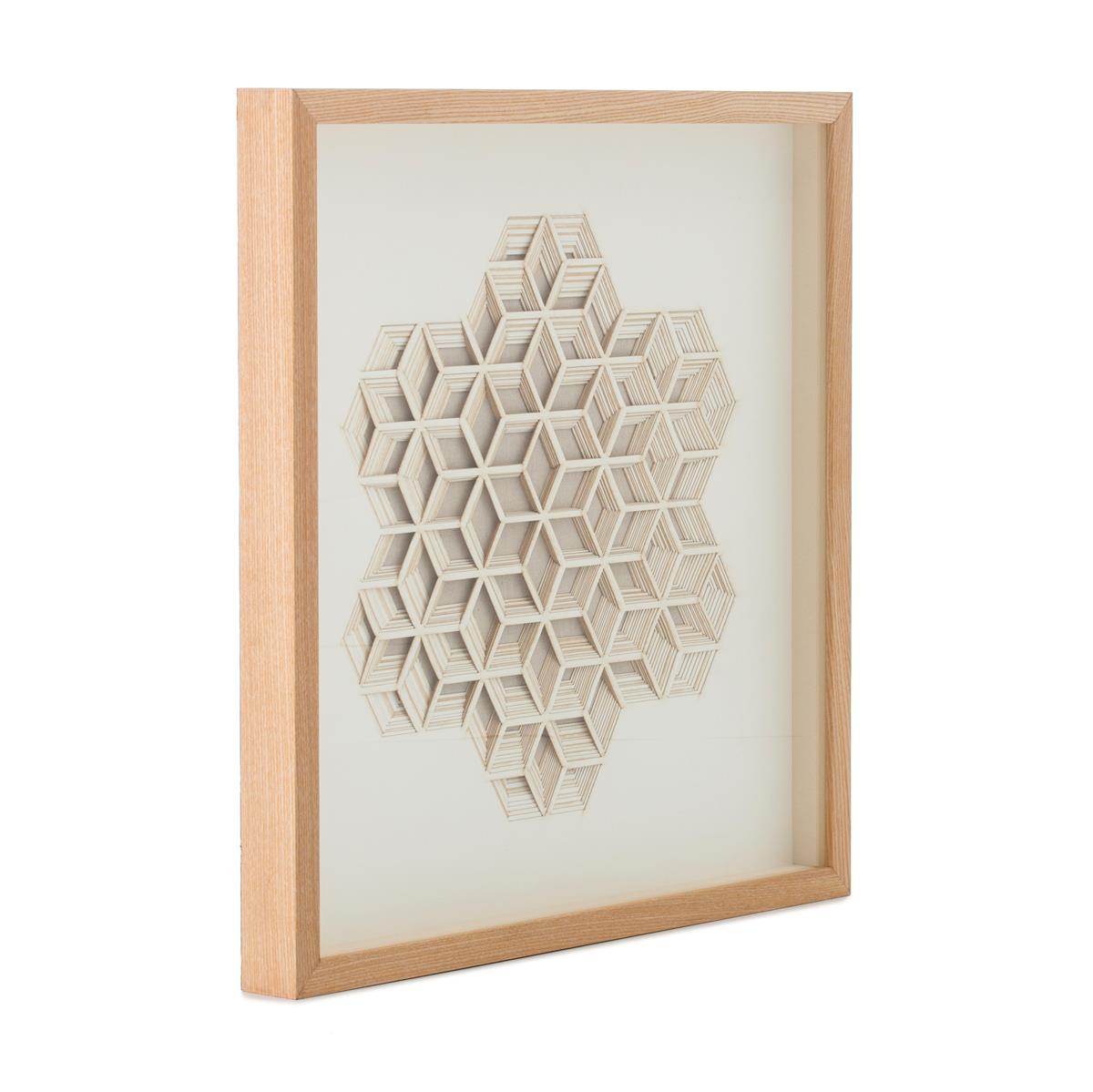 Bilder Papierkunst Cell Structure 60cm x 60cm
