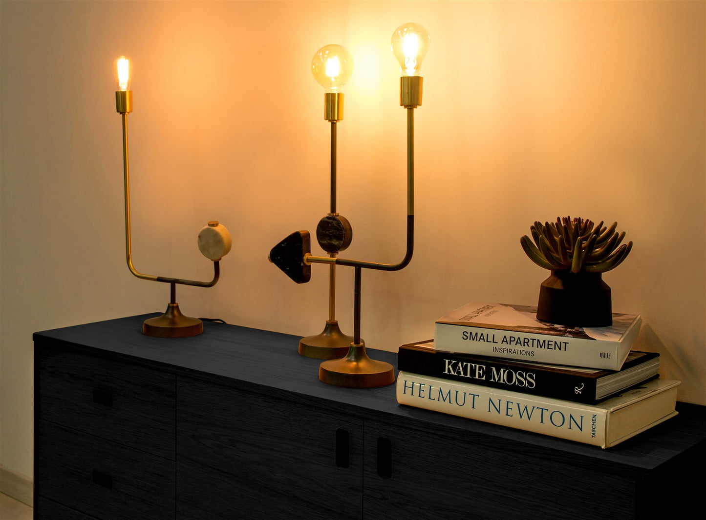 Tischlampe Carlissa 287 Weiß