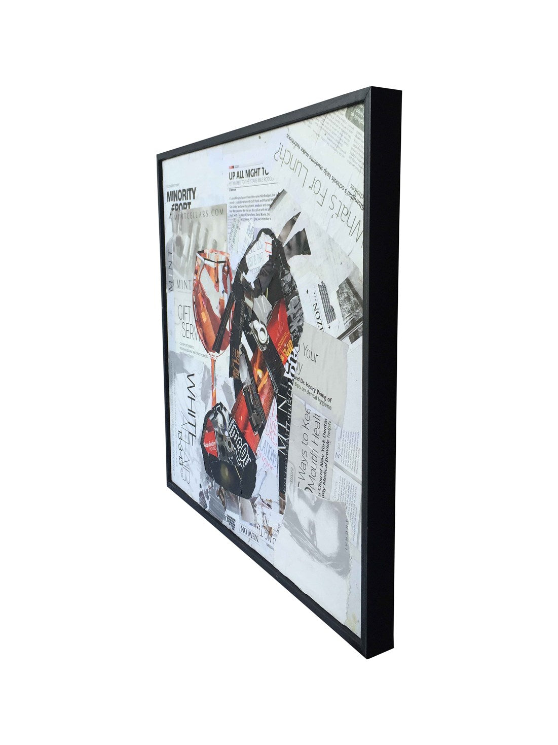 Papier Wandbild Dresscode IV 52cm x 52cm