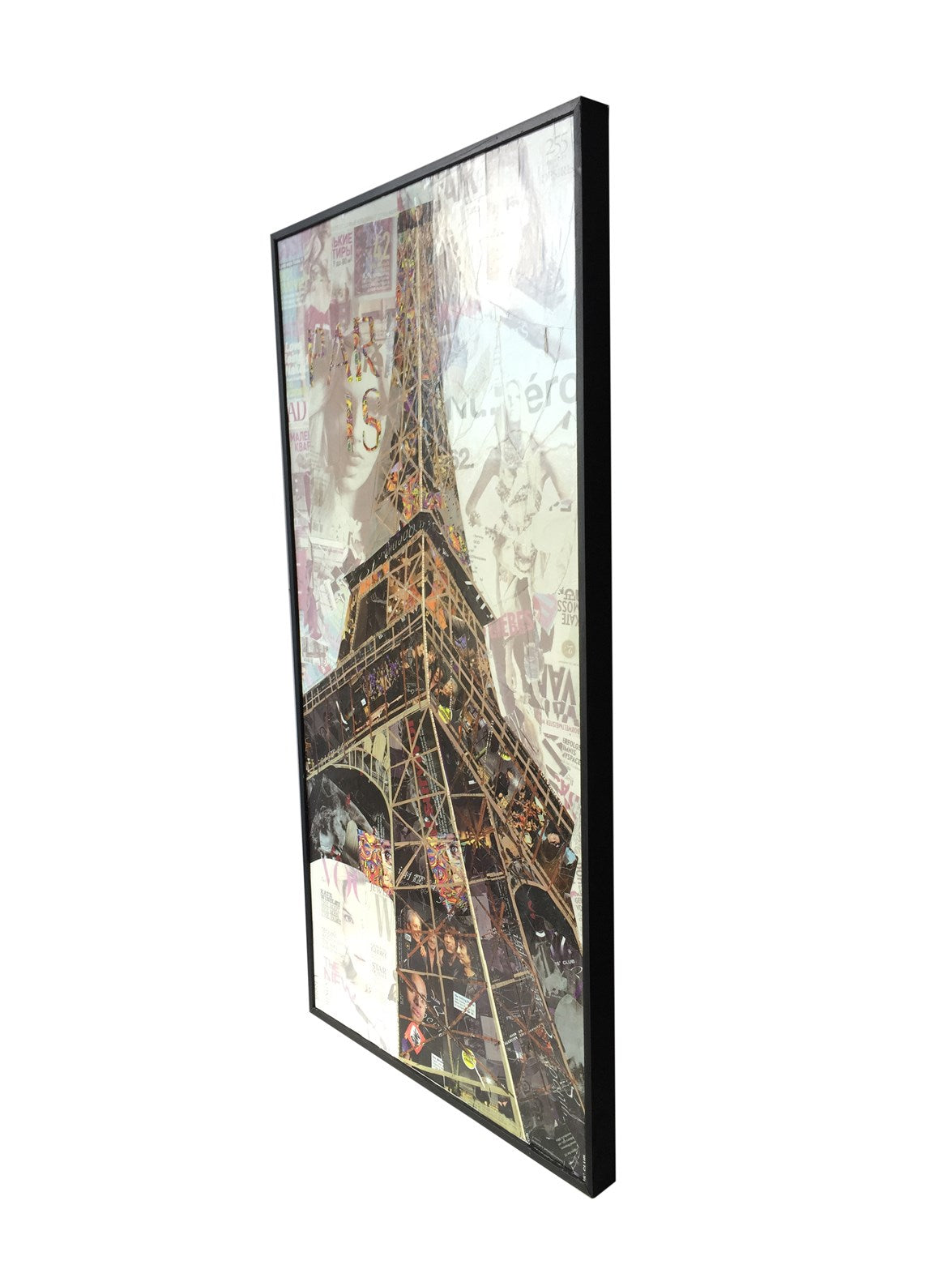 Papier Wandbild Eiffelturm I 52cm x 102cm