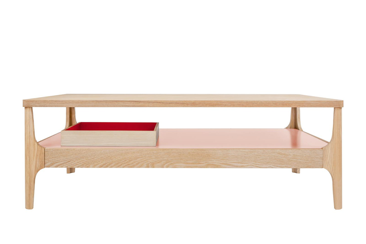 Kaffeetisch Addison III Esche / Rosa