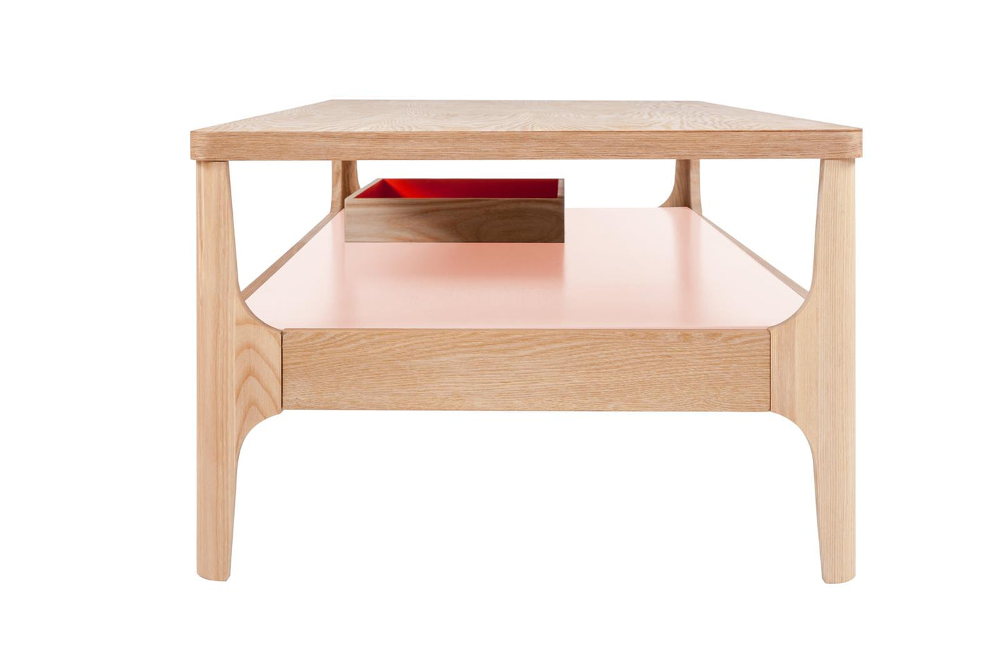 Kaffeetisch Addison III Esche / Rosa