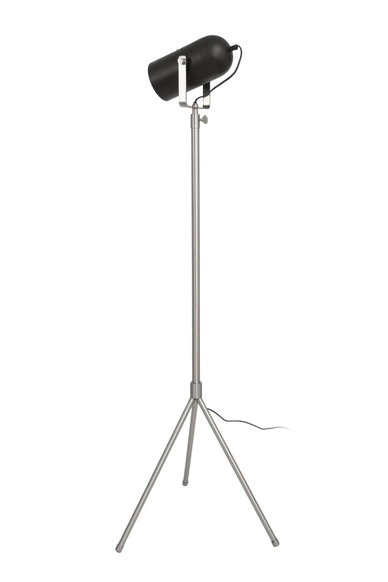Stehlampe Celeste 425 Schwarz / Silber