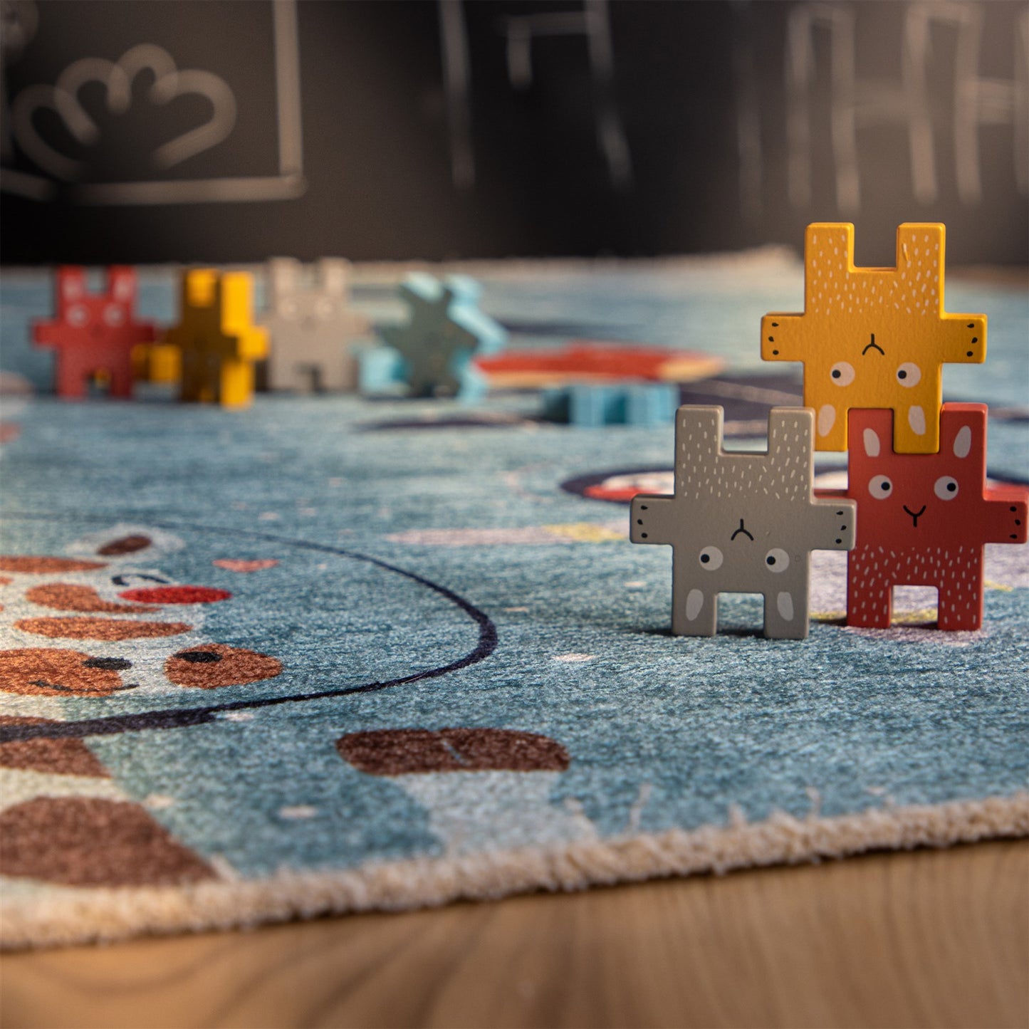 Joanna 610 Spaceblau 115cm x 170cm