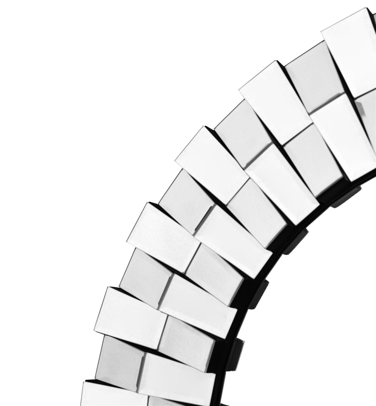 Wandspiegel Horus 425 Silber