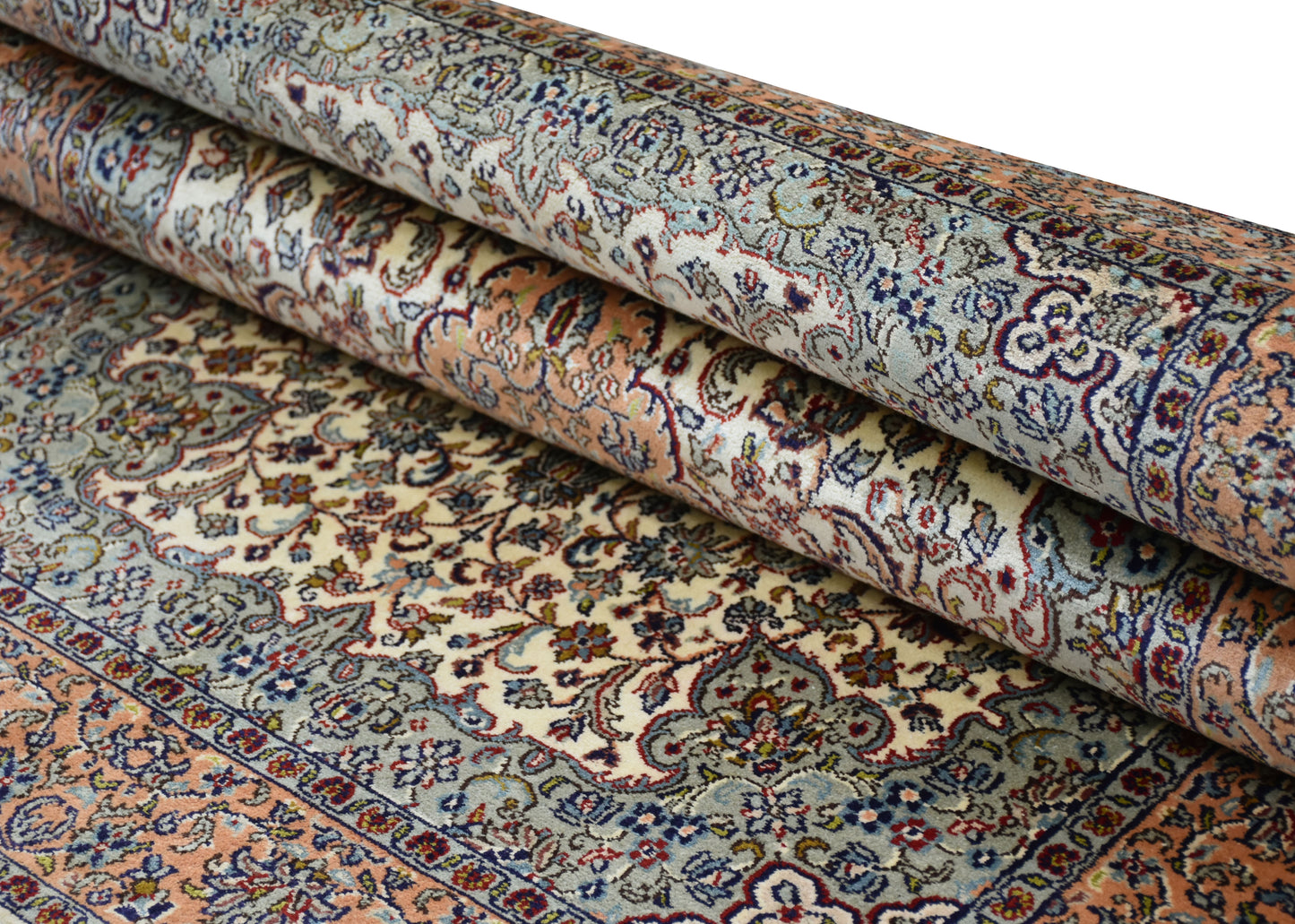 Kashan 12344 Multi 95cm x 154cm (B.No. 76)