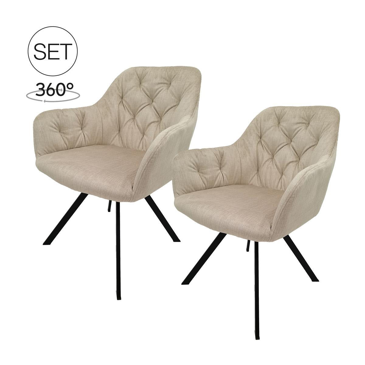 Stuhl Georgia 125 2er-Set