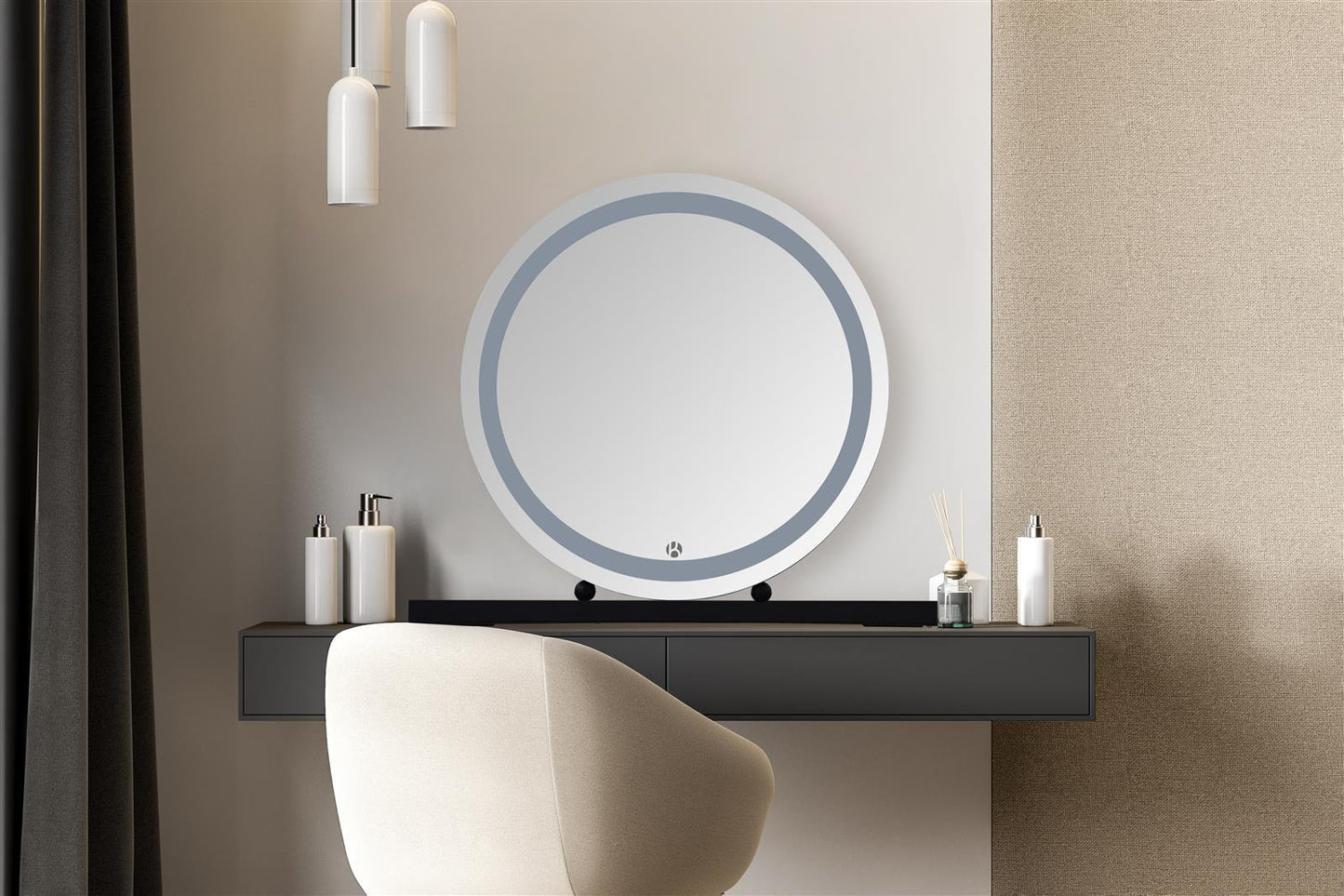 LED Schminkspiegel Glamory 125
