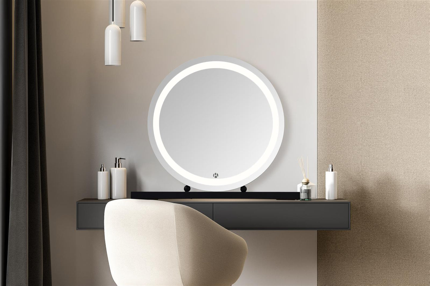 LED Schminkspiegel Glamory 125