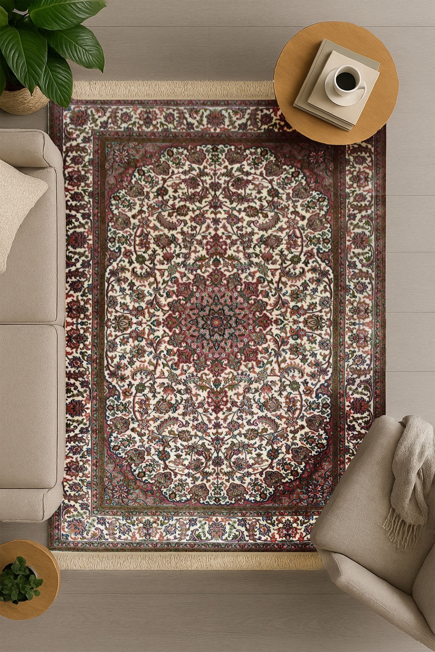 Kashan 12304 Multi 121cm x 182cm (B.No. 113)