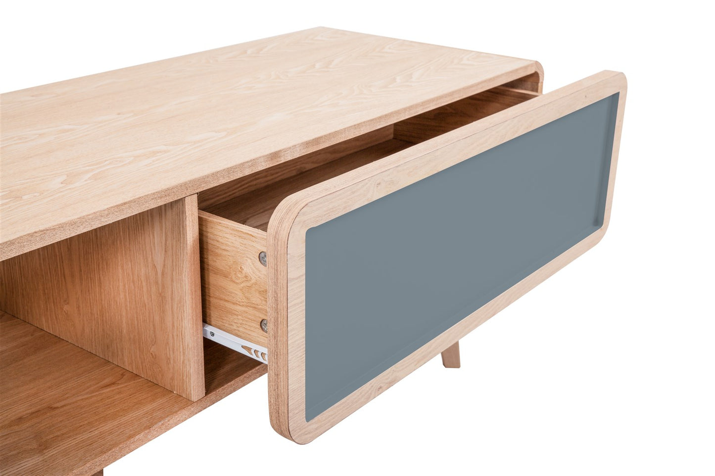 Fernsehtisch/Sideboard - TV-Tisch Addison I Esche / Grau