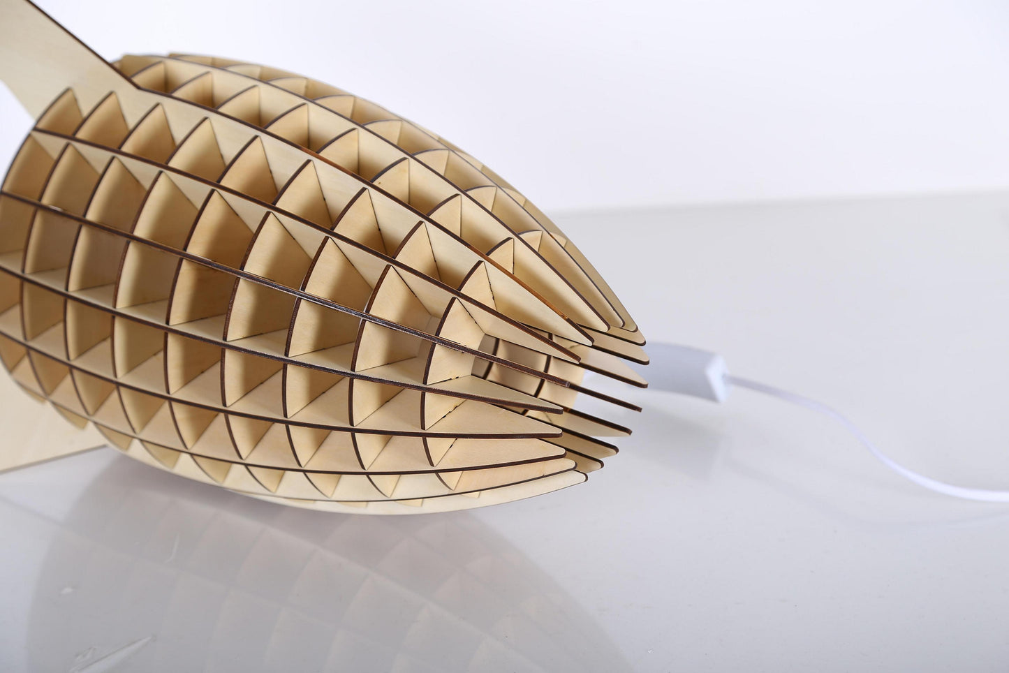 Tischlampe Aviator Holz