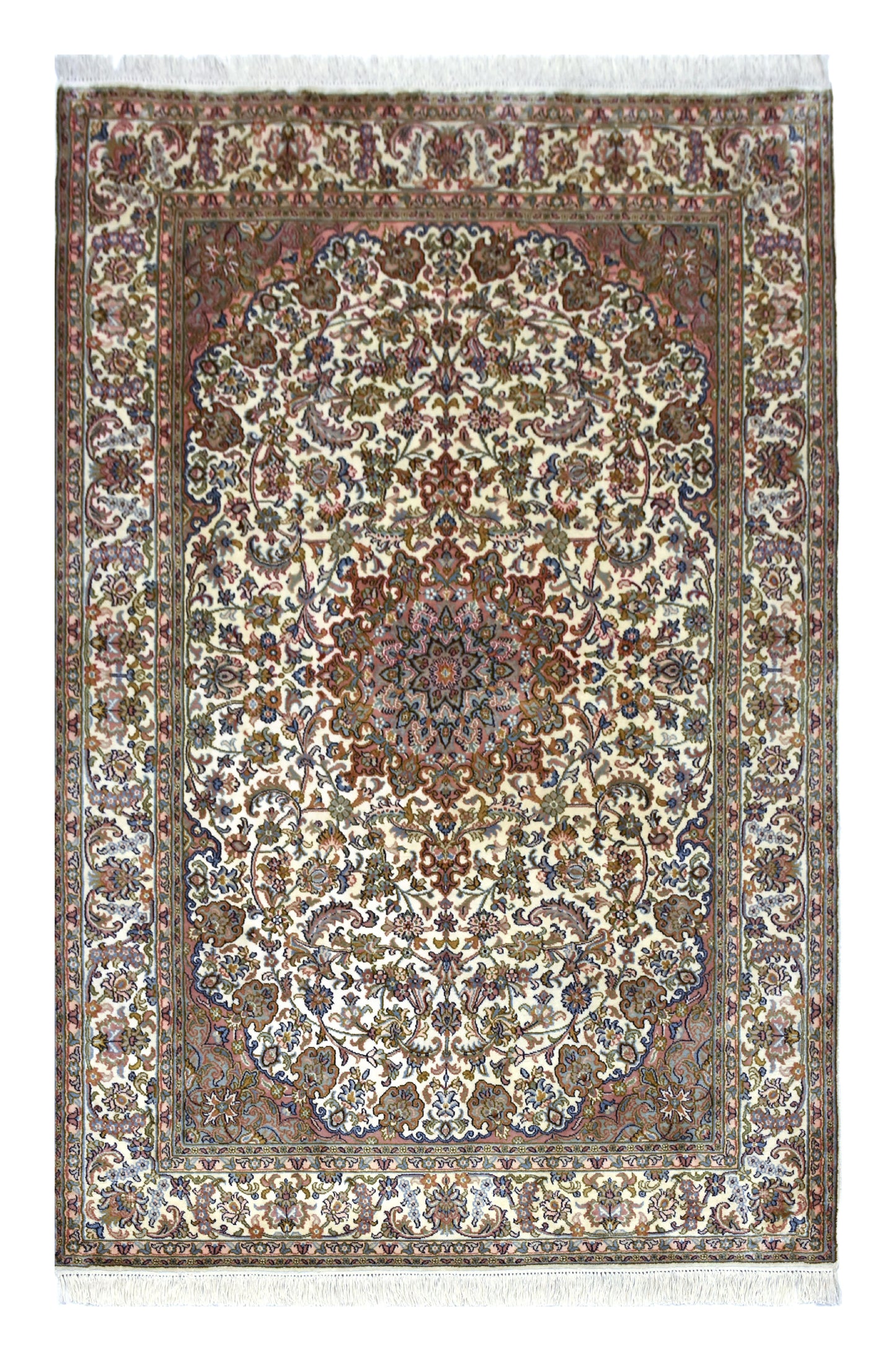 Kashan 12489 Multi 125cm x 182cm (B.No. 219)
