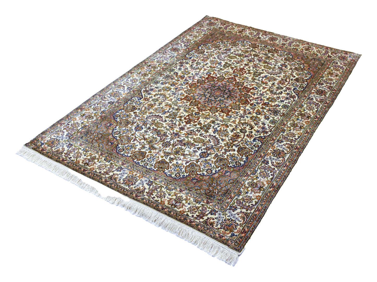 Kashan 12489 Multi 125cm x 182cm (B.No. 219)