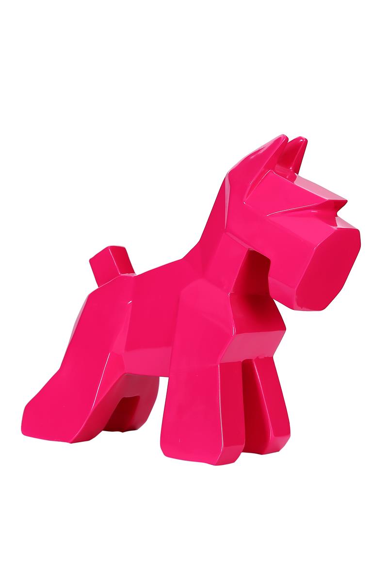 Skulptur Schnauzer 21-J Pink