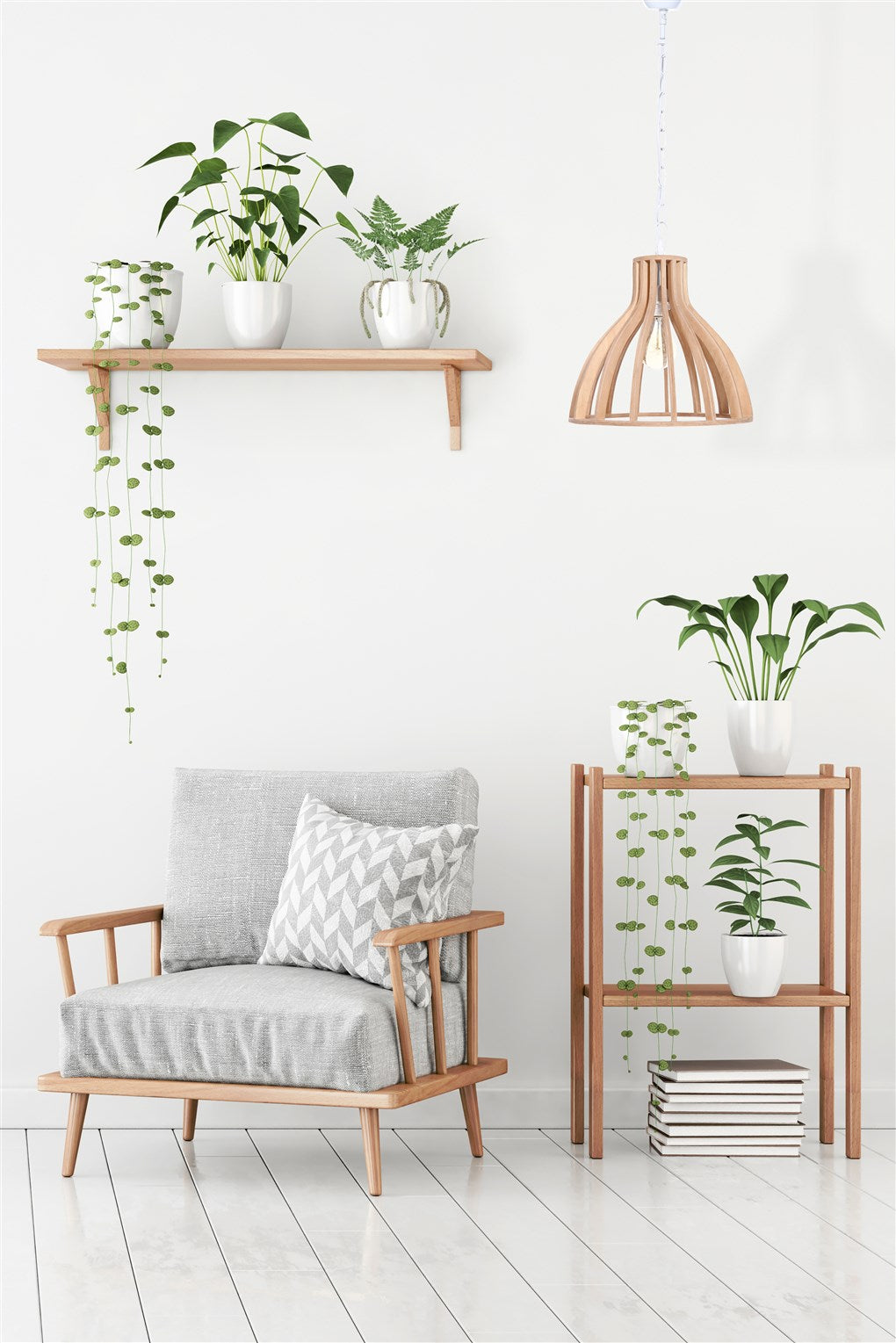 Hängelampe Lucerna 285 Natur