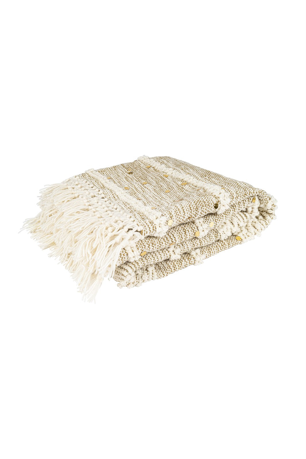 Decke Bohist 425 Creme / Khaki