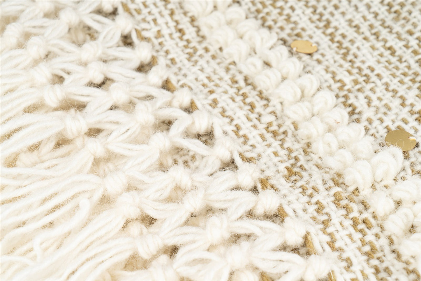 Decke Bohist 425 Creme / Khaki