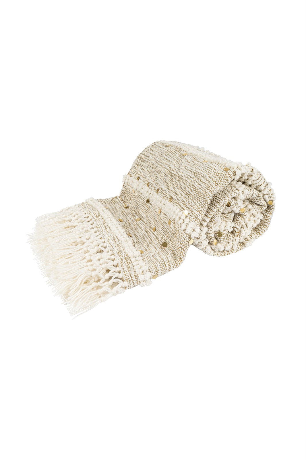 Decke Bohist 425 Creme / Khaki