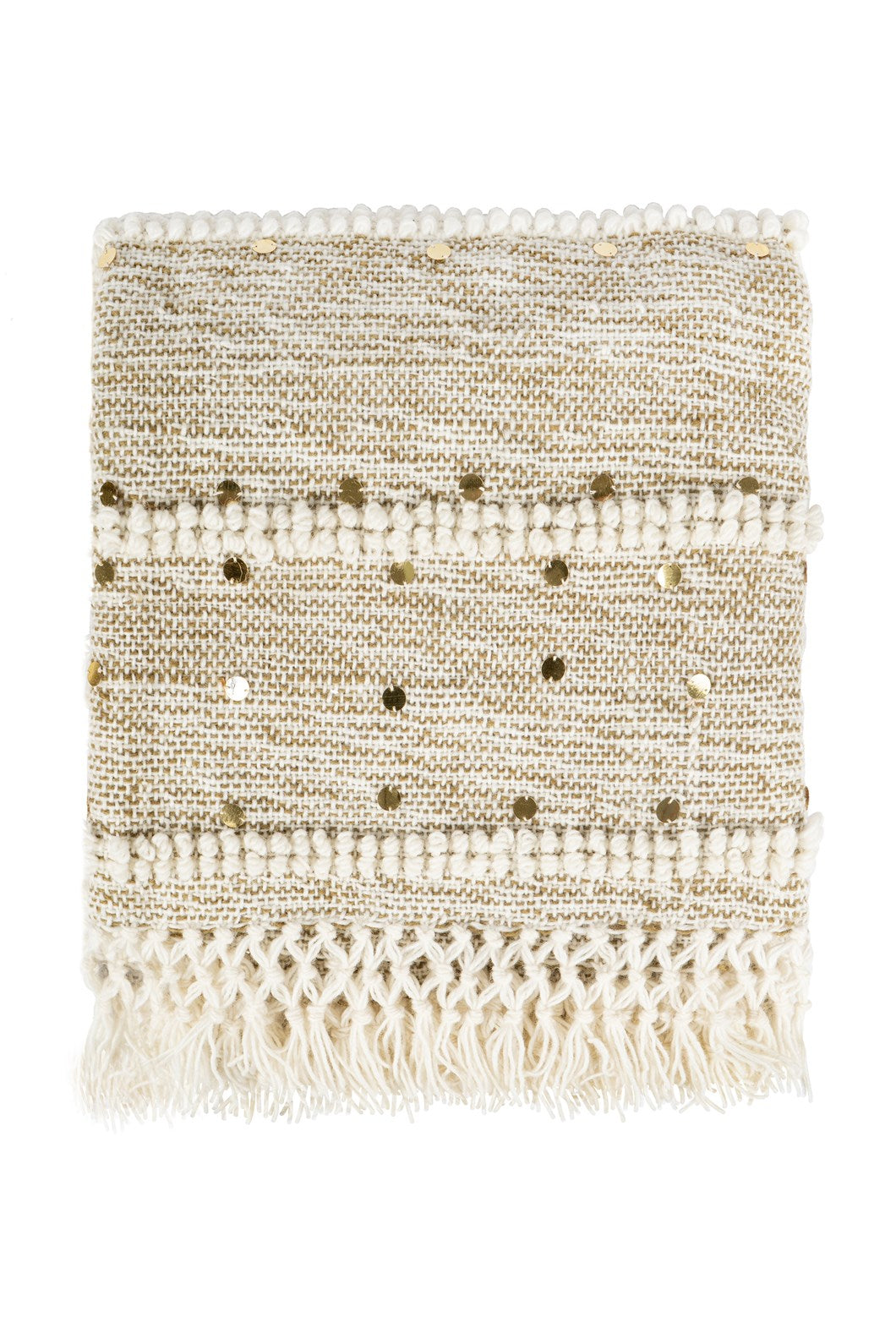 Decke Bohist 425 Creme / Khaki