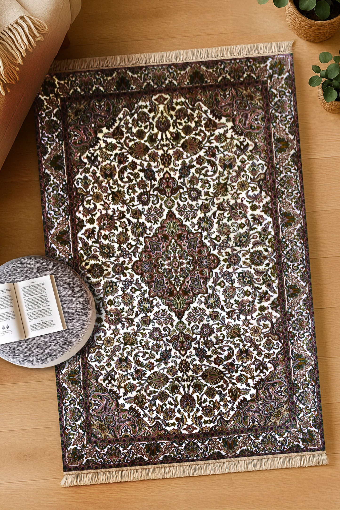 Kashan 9509 Multi 122cm x 181cm (B.No. 183)