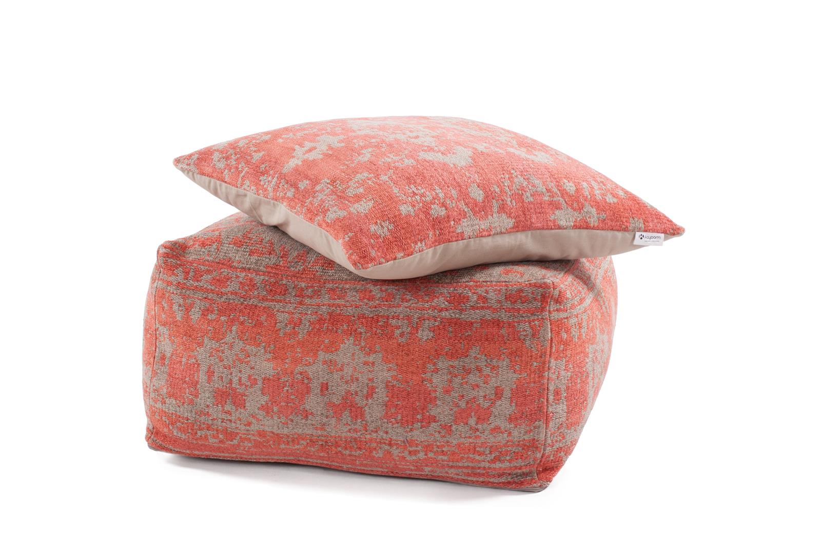 Kayoom Paramount Pouf & Cushion Set 310