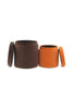 Braun / Orange