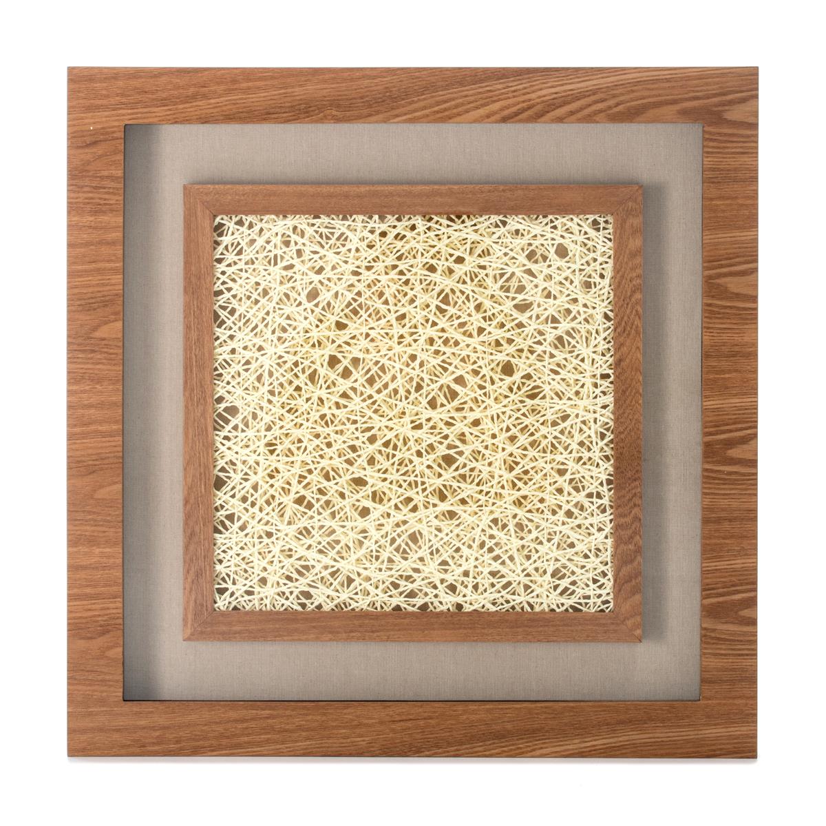 Kayoom Bilder Holzkunst Carré III 60cm x 60cm