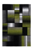 Grün / Grau / 80cm x 150cm