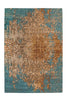 Sand / Blau / 120cm x 180cm