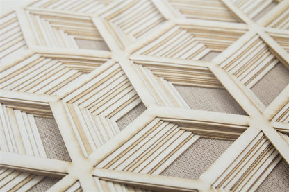 Bilder Papierkunst Cell Structure 60cm x 60cm