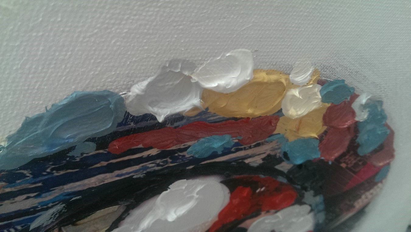 Öl-Wandbild Speed 60cm x 90cm