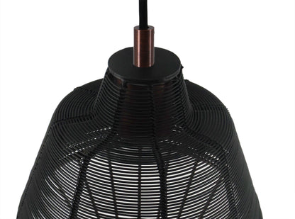 Hängelampe Libertas Small Schwarz / Kupfer