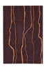 Taupe / Orange / 70cm x 140cm