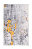 Grau / Gold / 80cm x 150cm