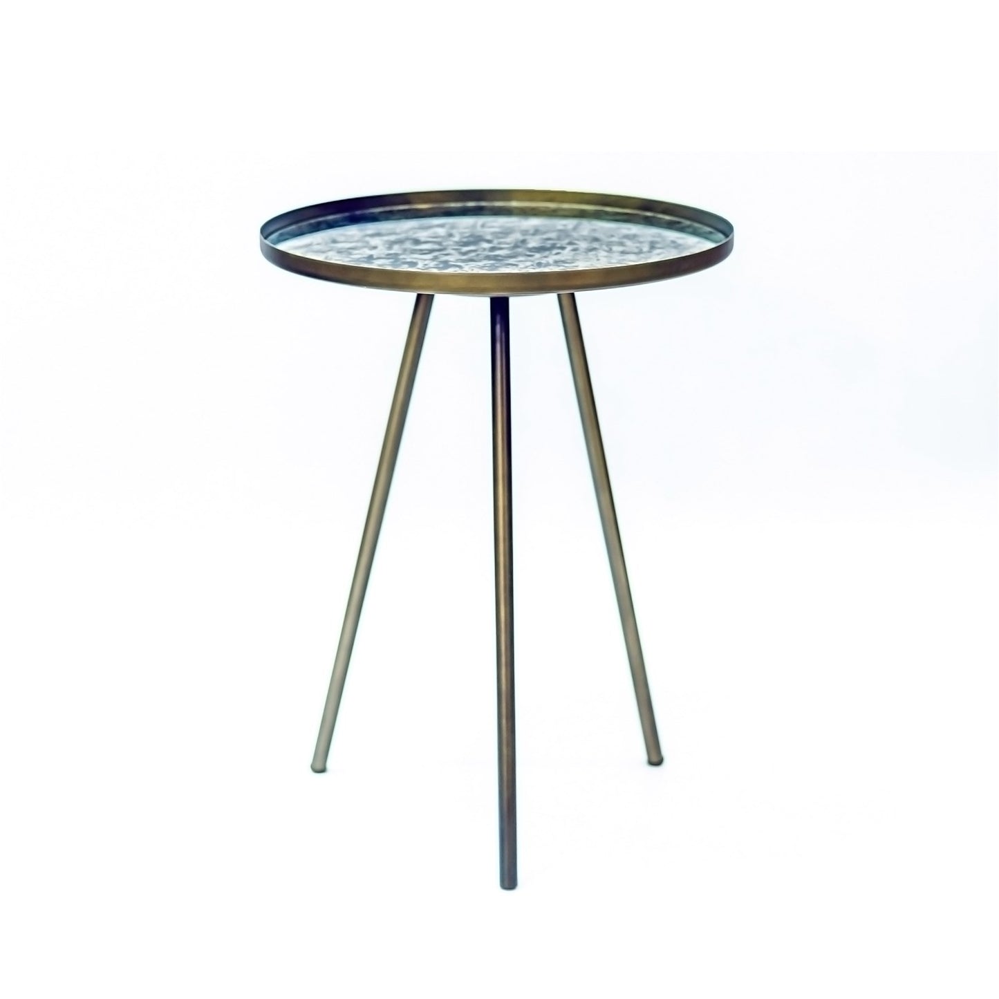 Beistelltisch Union 210 Multi / Antik Glas