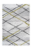 Weiß / Grau / Khaki / 160cm x 230cm