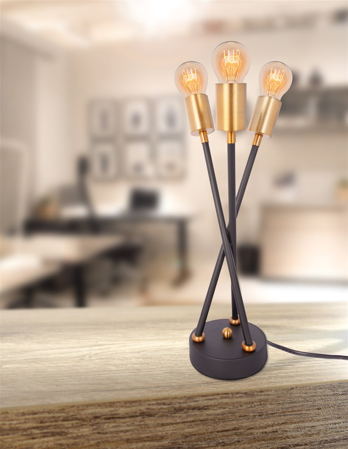Tischlampe Cantus 610 Schwarz