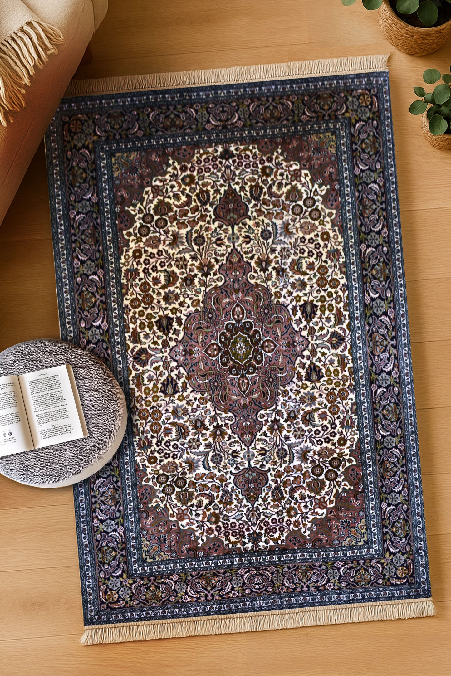 Kashan 999 Multi 122cm x 181cm (B.No. 250)