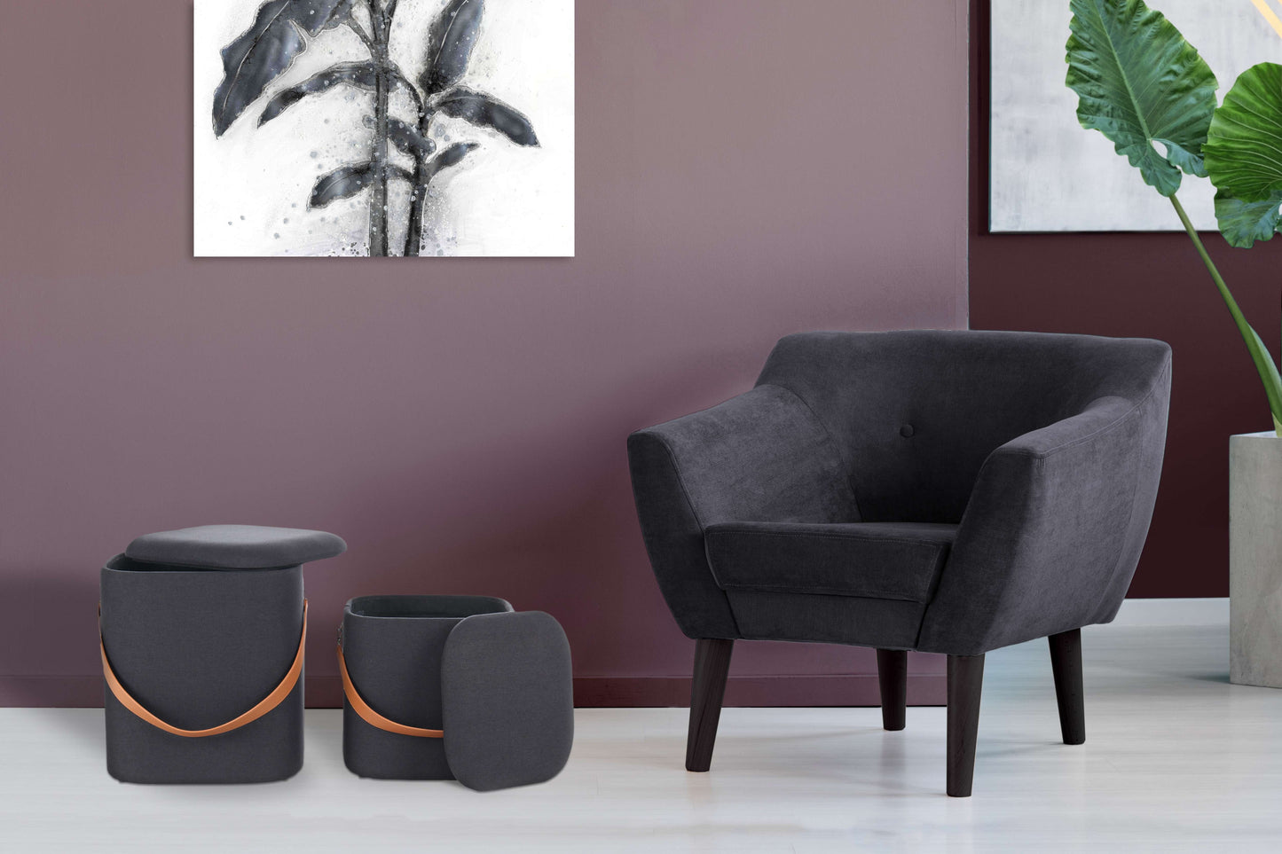 Hocker Arabella 225 2er-Set