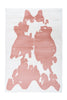Rosa / Weiß / 120cm x 160cm