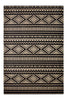 Schwarz / Naturell / 120cm x 170cm