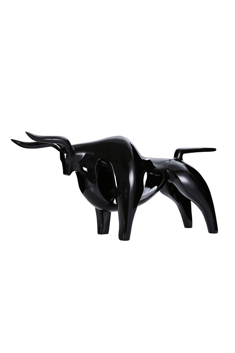 Kayoom Skulptur Bull 21-J Schwarz