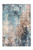 Blau / Braun / 80cm x 150cm