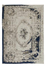 Grau / Blau / 160cm x 230cm