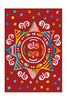 Rot Mandala / 110cm x 160cm