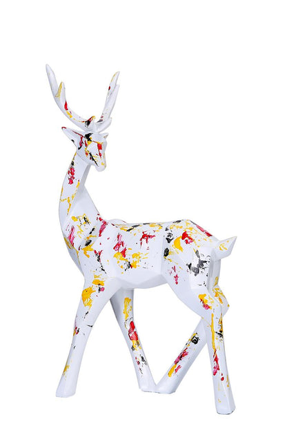 Skulptur Deer 120 Multi