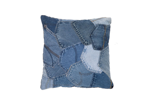 Denim Pillow 220 Jeansblau 45cm x 45cm